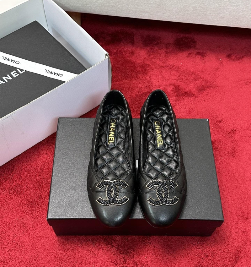 Ch*el flat shoes